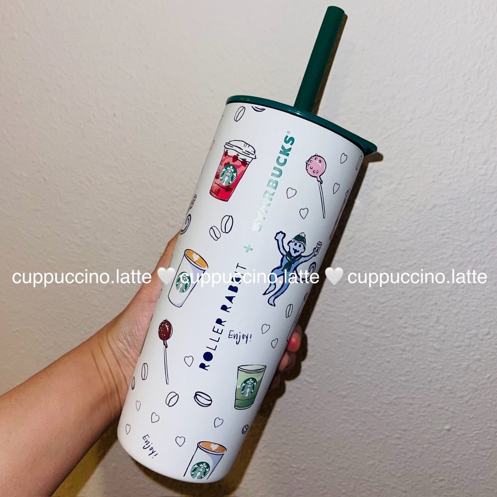 LAST ONE✨Starbucks x Roller Rabbit ‘Coffeehouse Bonanza’ Stainless Steel Tumbler - Picture 10 of 10
